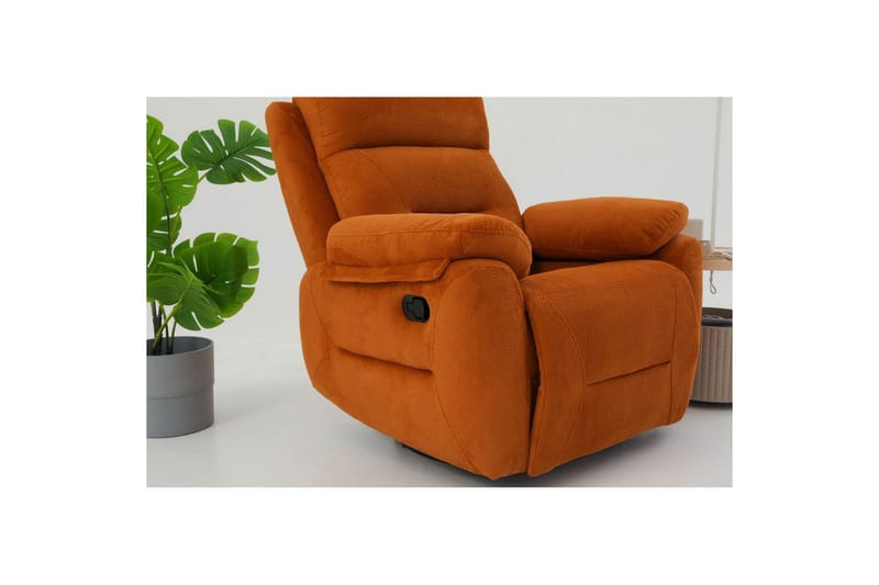 Angola Reclinerfåtölj Manuell - Röd - Möbler - Fåtölj & stolar - Fåtölj - Liggfåtölj
