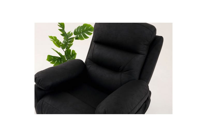 Angola Reclinerfåtölj Manuell - Svart - Möbler - Fåtölj & stolar - Fåtölj - Liggfåtölj