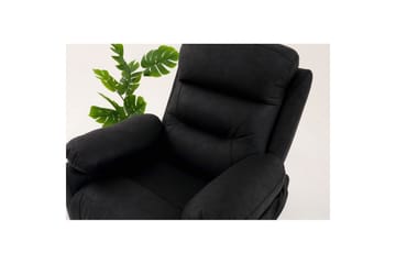 Angola Reclinerfåtölj Manuell - Svart - Möbler - Fåtölj & stolar - Fåtölj - Biofåtölj & reclinerfåtölj