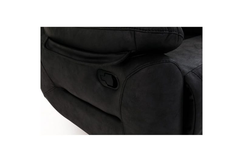 Angola Reclinerfåtölj Manuell - Svart - Möbler - Fåtölj & stolar - Fåtölj - Biofåtölj & reclinerfåtölj