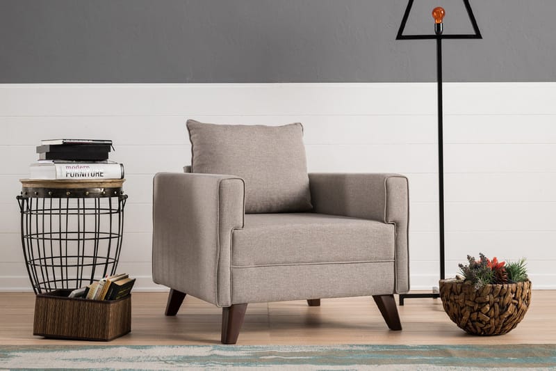 Antigua Fåtölj - Beige - Möbler - Fåtölj & stolar - Fåtölj