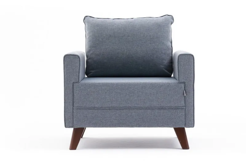 Antigua Fåtölj, Blå/Natur