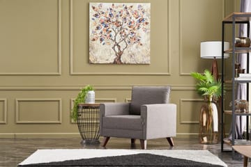 Antigua Fåtölj - Brun/Natur - Möbler - Fåtölj & stolar - Fåtölj