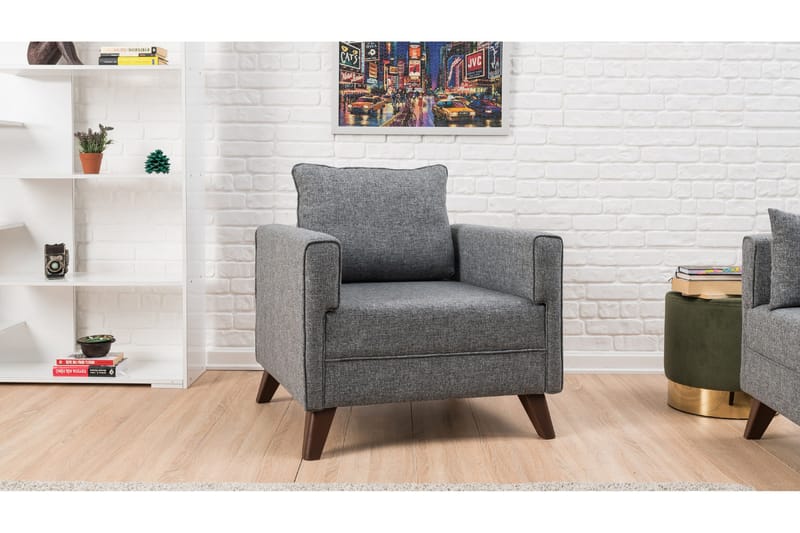 Antigua Fåtölj - Grå - Möbler - Fåtölj & stolar - Fåtölj