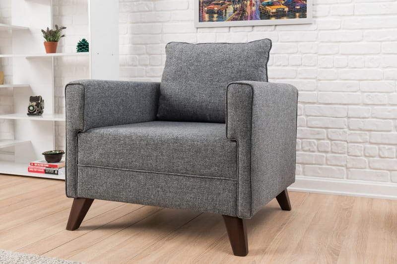 Antigua Fåtölj - Grå - Möbler - Fåtölj & stolar - Fåtölj