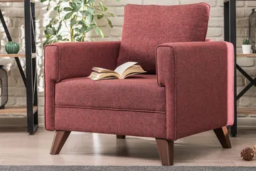 Antigua Fåtölj - Röd - Möbler - Fåtölj & stolar - Fåtölj