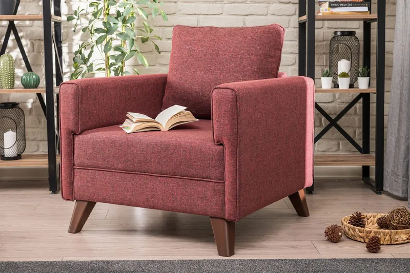 Antigua Fåtölj - Röd - Möbler - Fåtölj & stolar - Fåtölj