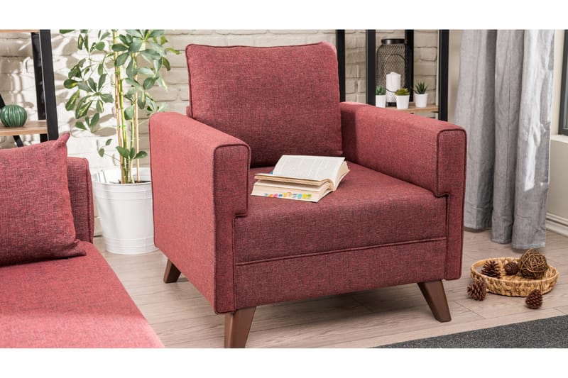 Antigua Fåtölj - Röd - Möbler - Fåtölj & stolar - Fåtölj