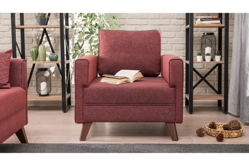 Antigua Fåtölj - Röd - Möbler - Fåtölj & stolar - Fåtölj