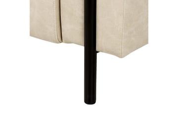 Fåtölj Askim - Beige, svart/Polyester - Möbler - Fåtölj & stolar - Fåtölj