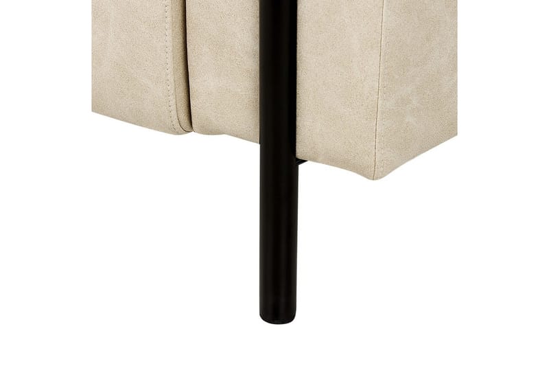 Fåtölj Askim - Beige, svart/Polyester - Möbler - Fåtölj & stolar - Fåtölj