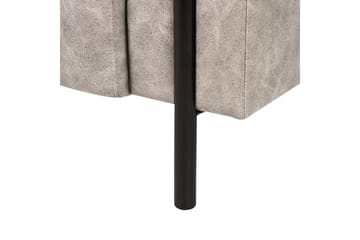 Fåtölj Askim - Ljusgrå, svart/Polyester - Möbler - Fåtölj & stolar - Fåtölj