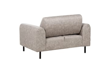 Fåtölj Askim - Ljusgrå, svart/Polyester - Möbler - Fåtölj & stolar - Fåtölj