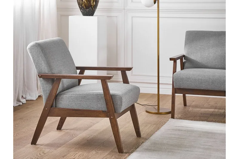 Asnes Fåtölj - Grå - Möbler - Fåtölj & stolar - Fåtölj