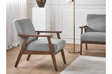 Asnes Fåtölj - Grå - Möbler - Fåtölj & stolar - Fåtölj