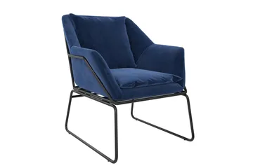 Avery Fåtölj Blå - Dorel Home - Möbler - Fåtölj & stolar - Fåtölj