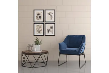 Avery Fåtölj Blå - Dorel Home - Möbler - Fåtölj & stolar - Fåtölj