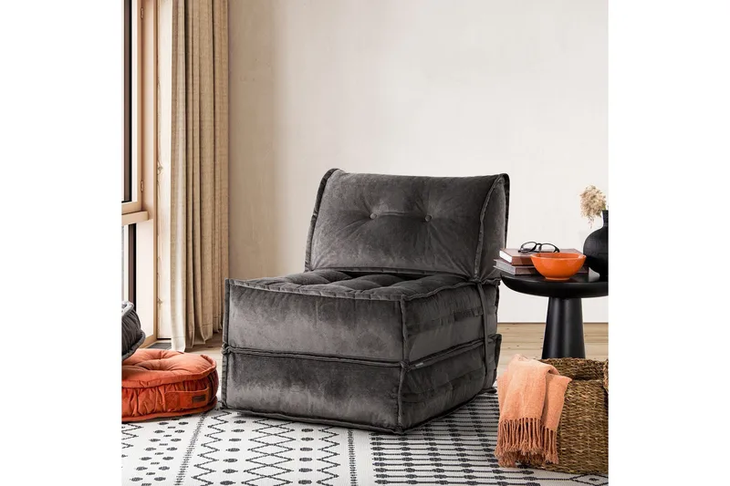 Avy Bäddfåtölj - Antracit - Möbler - Fåtölj & stolar - Fåtölj - Bäddfåtölj