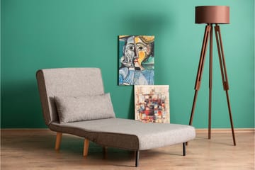 Daigo Bäddfåtölj - Ljusgrå - Möbler - Fåtölj & stolar - Fåtölj - Bäddfåtölj