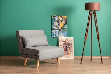 Daigo Bäddfåtölj - Ljusgrå - Möbler - Fåtölj & stolar - Fåtölj - Bäddfåtölj