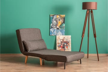 Daigo Bäddfåtölj - Mörkgrå - Möbler - Fåtölj & stolar - Fåtölj - Bäddfåtölj