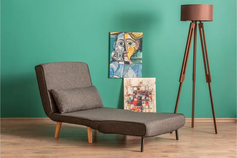 Daigo Bäddfåtölj - Mörkgrå - Möbler - Fåtölj & stolar - Fåtölj - Bäddfåtölj