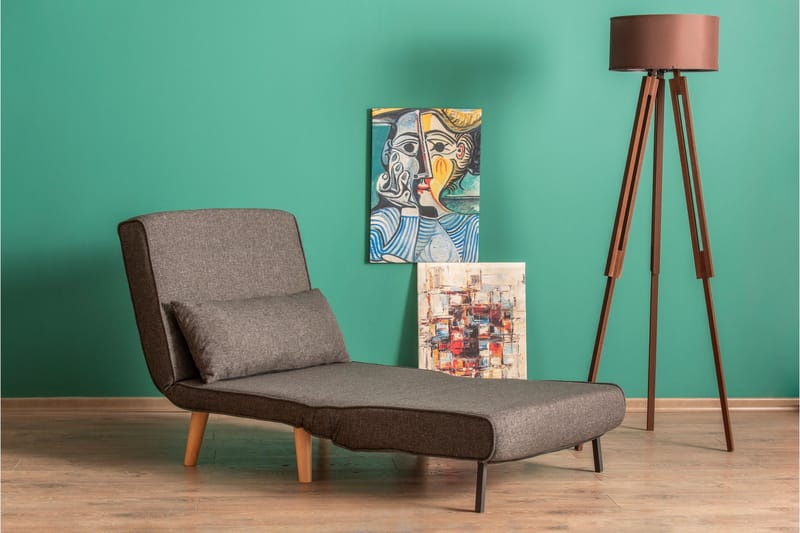 Daigo Bäddfåtölj - Mörkgrå - Möbler - Fåtölj & stolar - Fåtölj - Bäddfåtölj