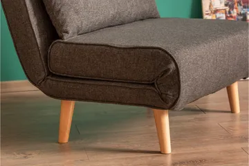 Daigo Bäddfåtölj - Mörkgrå - Möbler - Fåtölj & stolar - Fåtölj - Bäddfåtölj