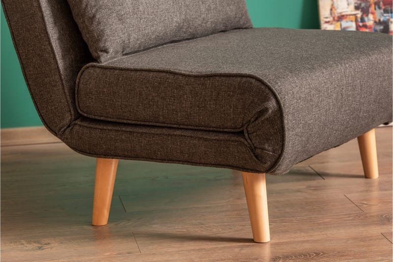 Daigo Bäddfåtölj - Mörkgrå - Möbler - Fåtölj & stolar - Fåtölj - Bäddfåtölj