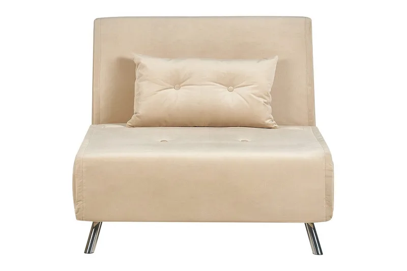 Bäddsoffa Farris, Beige, Silver