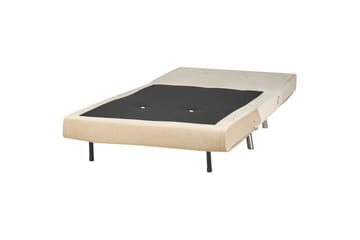 Bäddsoffa Farris - Beige, Silver - Möbler - Fåtölj & stolar - Fåtölj - Bäddfåtölj