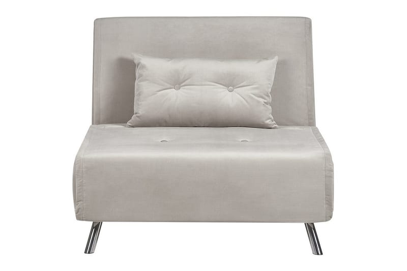 Bäddsoffa Farris, Grå, Silver