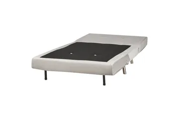 Bäddsoffa Farris - Grå, Silver - Möbler - Fåtölj & stolar - Fåtölj - Bäddfåtölj