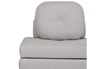 Bäddsoffa Olden - Grå/Polyester, 81x182 cm - Möbler - Fåtölj & stolar - Fåtölj - Bäddfåtölj
