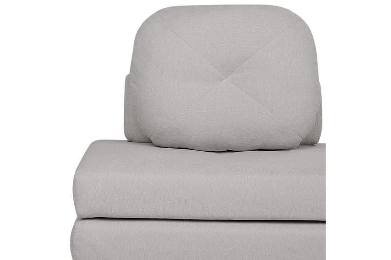 Bäddsoffa Olden - Grå/Polyester, 81x182 cm - Möbler - Fåtölj & stolar - Fåtölj - Bäddfåtölj