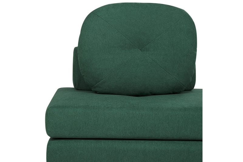 Bäddsoffa Olden - Grön/Polyester, 81x182 cm - Möbler - Fåtölj & stolar - Fåtölj - Bäddfåtölj