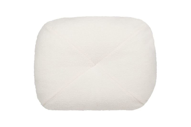 Bäddsoffa Olden - Vit/Bouclé, 81x182 cm - Möbler - Fåtölj & stolar - Fåtölj - Bäddfåtölj