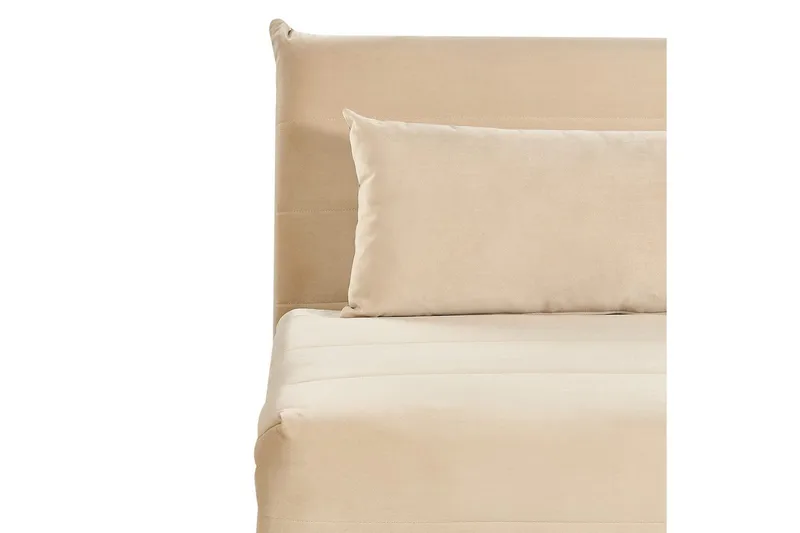 Bäddsoffa Setten - Beige, ljust trä - Möbler - Fåtölj & stolar - Fåtölj - Bäddfåtölj