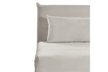 Bäddsoffa Setten - Grå, ljust trä - Möbler - Fåtölj & stolar - Fåtölj - Bäddfåtölj