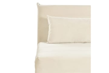 Bäddsoffa Setten - Vit, ljust trä - Möbler - Fåtölj & stolar - Fåtölj - Bäddfåtölj