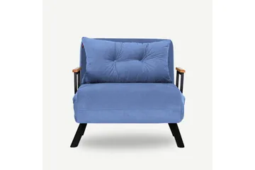 Alfredton Bäddfåtölj 175x60 cm - Blå - Möbler - Fåtölj & stolar - Fåtölj - Bäddfåtölj