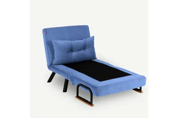 Alfredton Bäddfåtölj 175x60 cm - Blå - Möbler - Fåtölj & stolar - Fåtölj - Bäddfåtölj