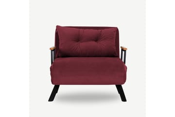 Alfredton Bäddfåtölj 175x60 cm - Röd - Möbler - Fåtölj & stolar - Fåtölj - Bäddfåtölj