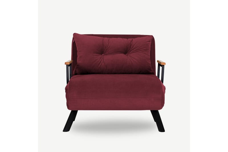 Alfredton Bäddfåtölj 175x60 cm - Röd - Möbler - Fåtölj & stolar - Fåtölj - Bäddfåtölj