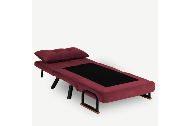 Alfredton Bäddfåtölj 175x60 cm - Röd - Möbler - Fåtölj & stolar - Fåtölj - Bäddfåtölj