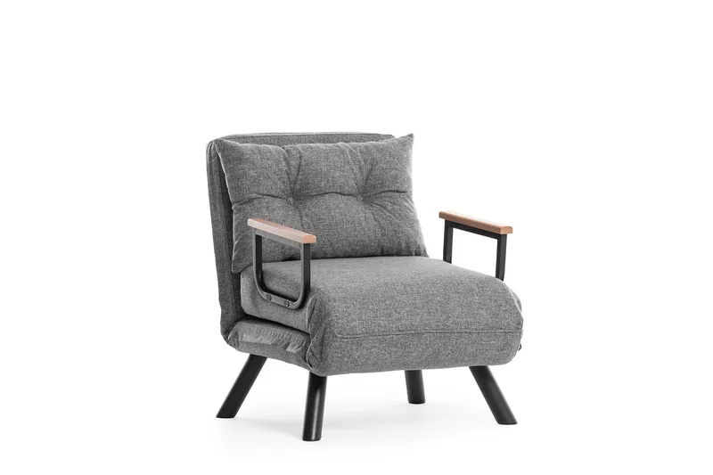 Alfredton Bäddfåtölj - Ljusgrå - Möbler - Fåtölj & stolar - Fåtölj - Bäddfåtölj