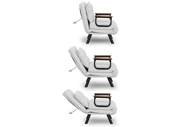 Alfredton Teddy Bäddfåtölj - Cream - Möbler - Fåtölj & stolar - Fåtölj - Bäddfåtölj