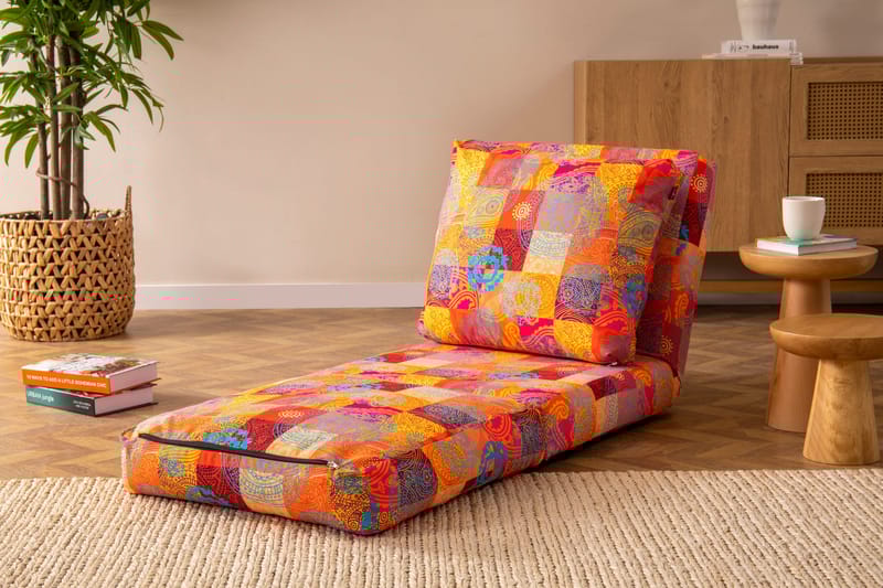 Bäddfåtölj Florentine 60x185 cm - Flerfärgad - Möbler - Fåtölj & stolar - Fåtölj - Bäddfåtölj
