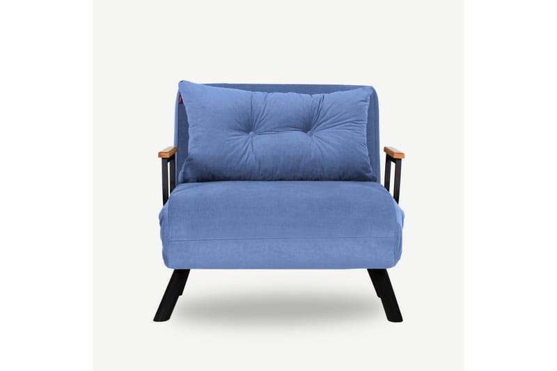 Bäddfåtölj Riceville 175x60 cm - Blå - Möbler - Fåtölj & stolar - Fåtölj - Bäddfåtölj