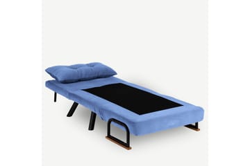 Bäddfåtölj Riceville 175x60 cm - Blå - Möbler - Fåtölj & stolar - Fåtölj - Bäddfåtölj